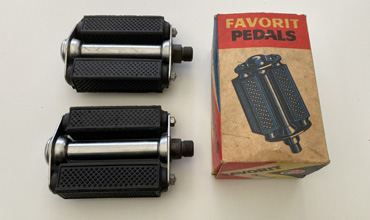 Oldtimer fietspedalen
